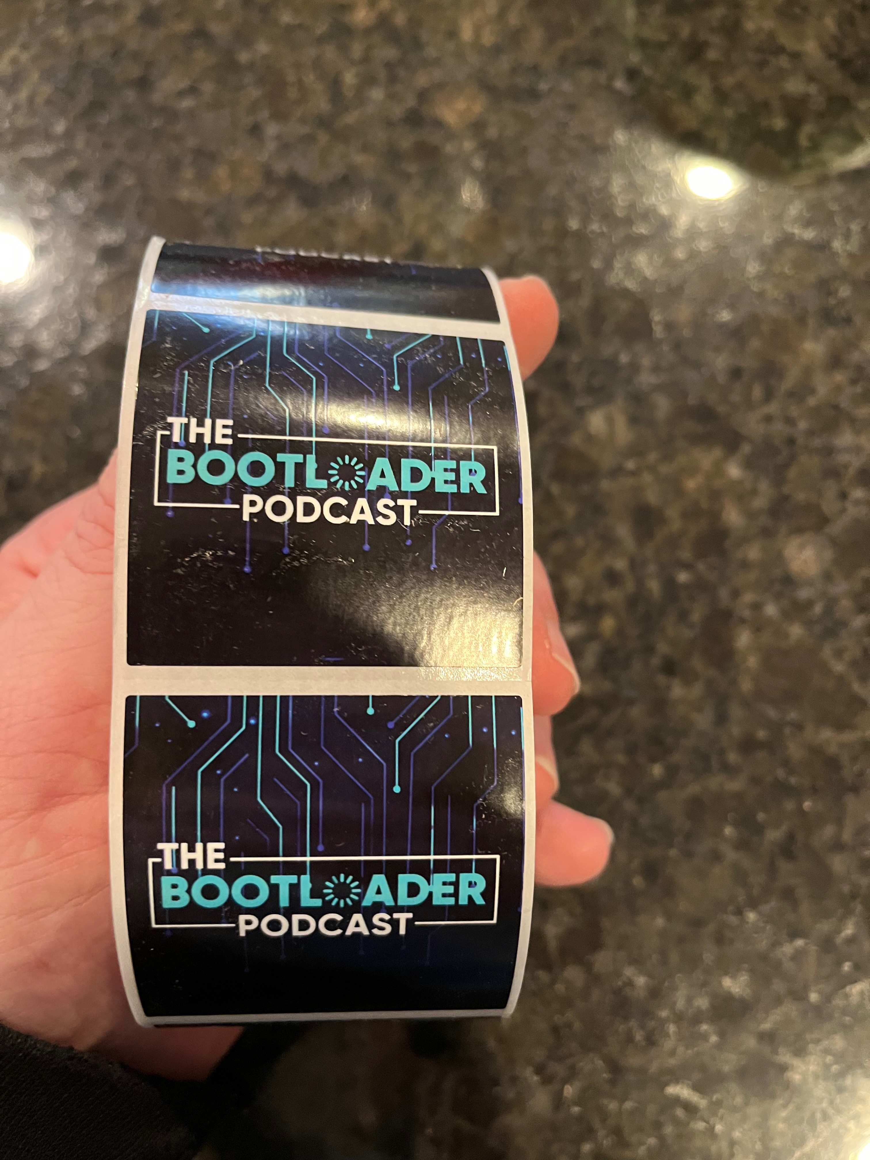 The Bootloader Stickers